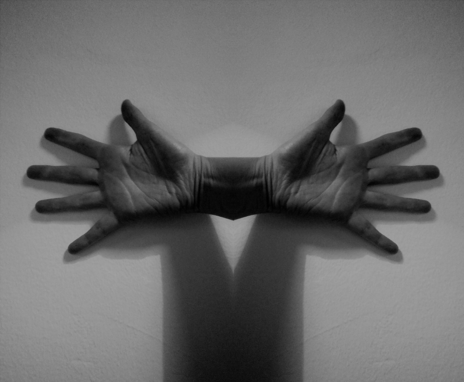 zwei rechte Hände